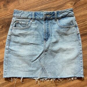 Garage Denim Skirt